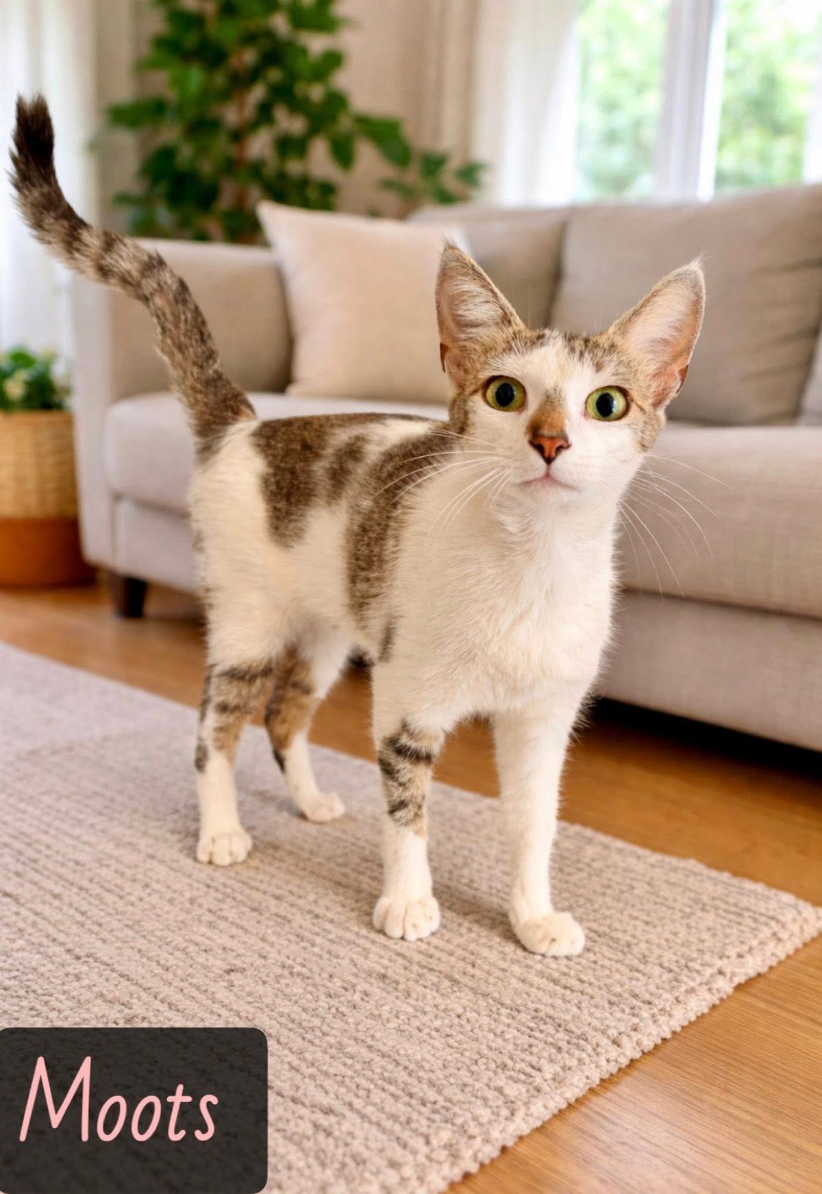 white brown tan tabby